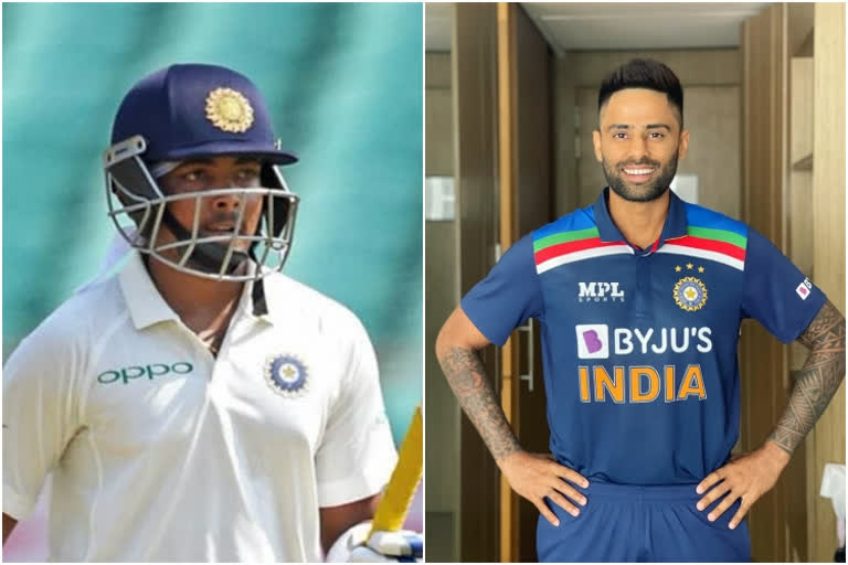 Prithvi Shaw, Suryakumar