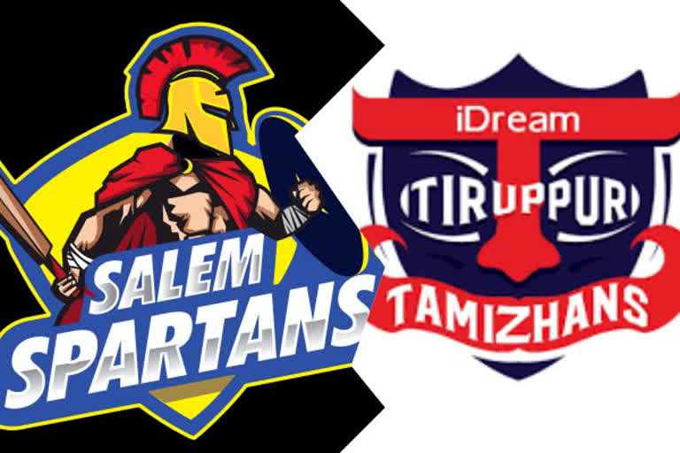 IDREAM TIRUPPUR THAMIZHANS, ஐடிரீம் திருப்பூர் தமிழன்ஸ், சேலம் ஸ்பார்டன்ஸ், SALEM SPARTANS