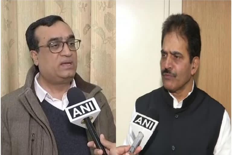 K C Venugopal, Ajay Maken to visit Raj Cong office today