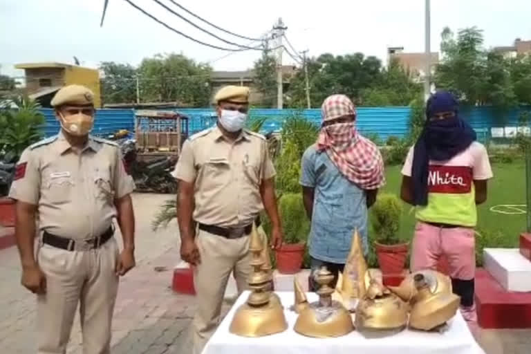 आरोपी गिरफ्तार, Delhi Police Action,  गुंबद चोरी मामला, Delhi Crime News