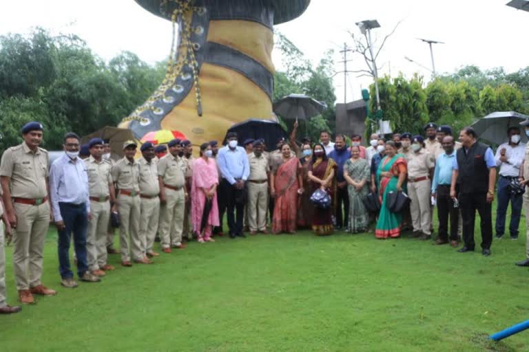 Oxygen Park inauguration Navneet Rana