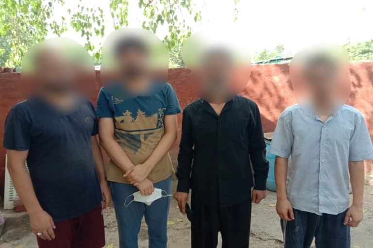 Gurugram four Afghan civilians arrested