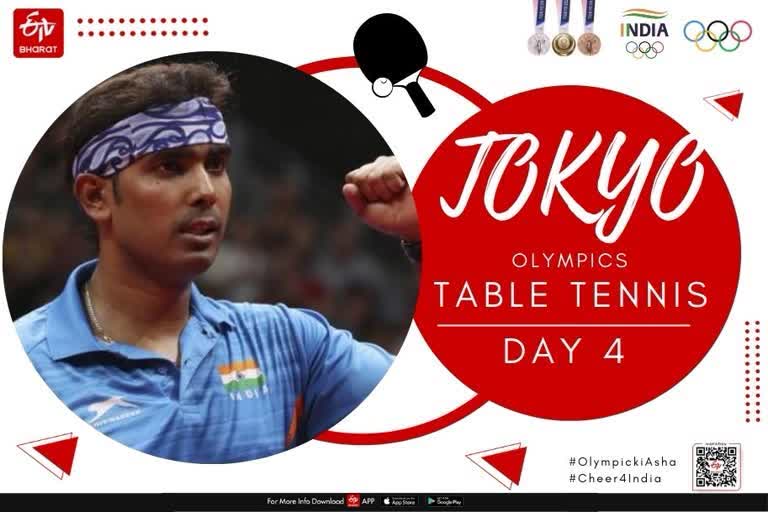 Tokyo Olympics, Day 4: Sharath Kamal beats Tiago Apolonia in Round 2