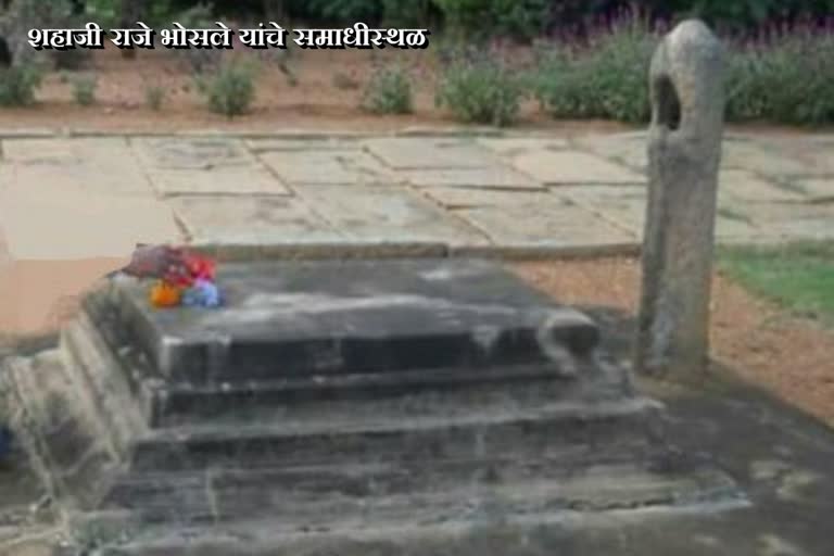 Shahaji Raje statue will be erected at place of burial in Karnataka