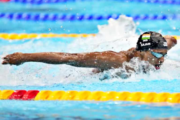 Swimmer Sajan Prakash  स्वीमर साजन प्रकाश  टोक्यो ओलंपिक 2020  Tokyo Olympics  Men's 200m Butterfly