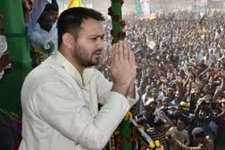 Tejashwi lashes out