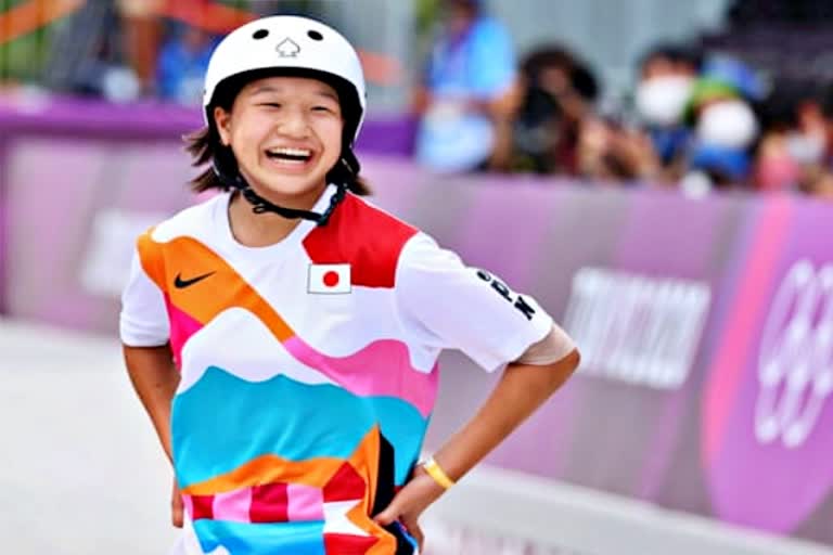 Tokyo Olympics 2020  Nishiya momiji  Nishiya momiji Wins gold medal  टोक्यो ओलंपिक  निशिया मोमीजी  गोल्ड मेडल