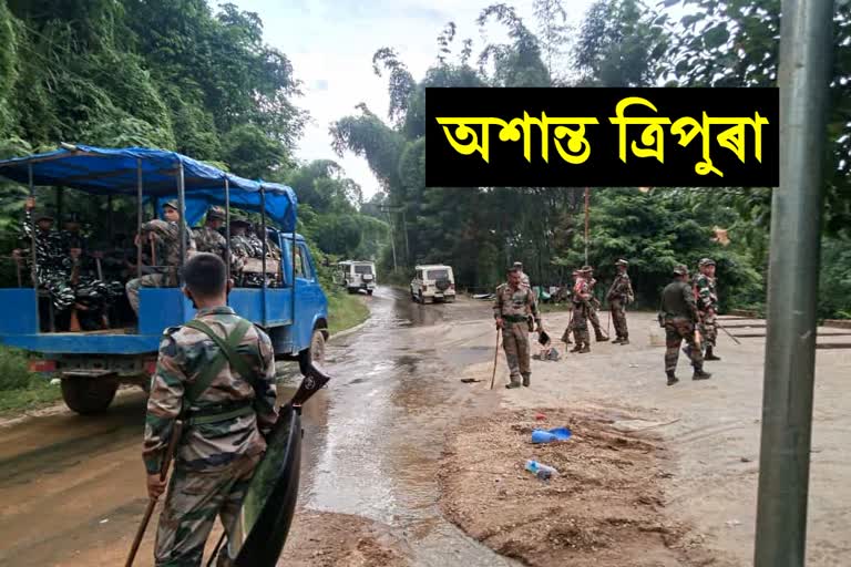 Land conflict: Bru-Halam clash triggers tension in Tripura's Damcherra, 18 injured