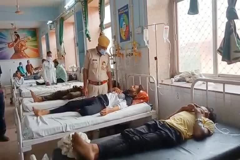 Two youths going to Khatushyam died, food poisoning