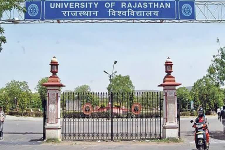 University of Rajasthan,  Undergraduate-postgraduate final year examination