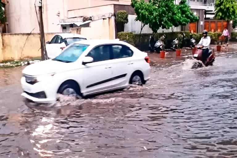 heavy rain in rajasthan, राजस्थान में भारी बारिश