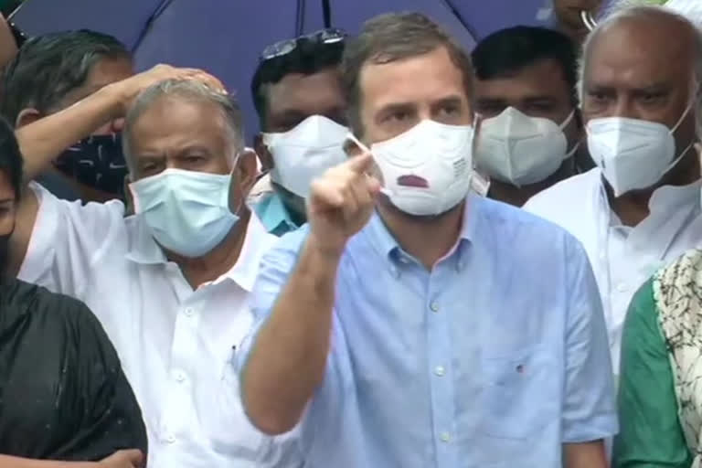 congress leader rahul gandhi ask modi-shah that why pegasus use against india