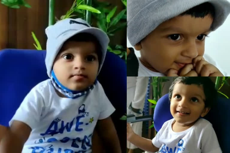 One and a half year old boy suffers from Spinal Muscular Atrophy  Spinal Muscular Atrophy  muhammad khasim suffers from Spinal Muscular Atrophy  സ്പൈനൽ മസ്‌കുലാർ അട്രോഫി  മുഹമ്മദ് ഖാസിമിന് സ്പൈനൽ മസ്‌കുലാർ അട്രോഫി  മുഹമ്മദ് ഖാസിം കണ്ണൂര്‍