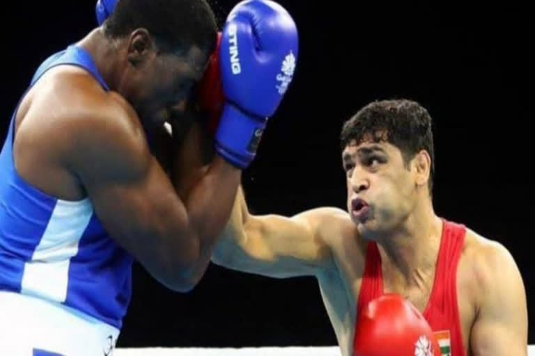 Satish Kumar sails, Satish Kumar sails into Olympic boxing quarterfinals, Satish Kumar, Satish Kumar news, ಕ್ವಾರ್ಟರ್ ಫೈನಲ್‌ಗೆ ತಲುಪಿದ ಸತೀಶ್​ ಕುಮಾರ್​, ಒಲಿಂಪಿಕ್​ ಕ್ರೀಡಾಕೂಟದಲ್ಲಿ ಕ್ವಾರ್ಟರ್ ಫೈನಲ್‌ಗೆ ತಲುಪಿದ ಸತೀಶ್​ ಕುಮಾರ್​, ಬಾಕ್ಸರ್​ ಸತೀಶ್​ ಕುಮಾರ್​, ಬಾಕ್ಸರ್​ ಸತೀಶ್​ ಕುಮಾರ್​ ಸುದ್ದಿ,