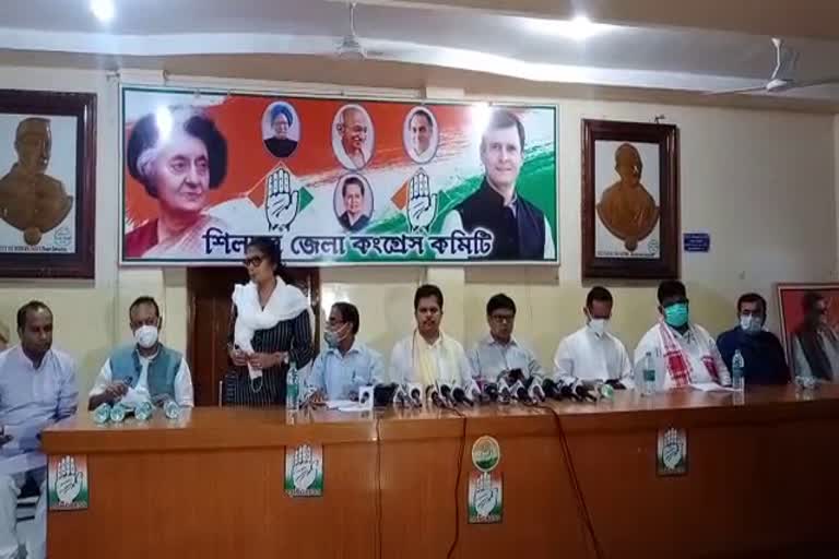 press-meet-congress-party-assam-mizoram-border-issue-etv-bharat-assam-news