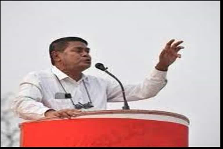 cpim mla rection about cm himanta's speech