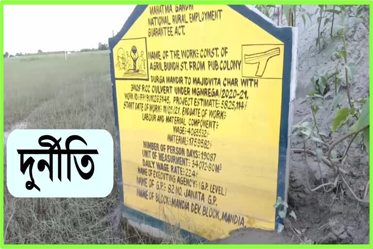 MGNREGA আঁচনি ৰূপায়নৰ নামত ব্যাপক দুৰ্নীতি !