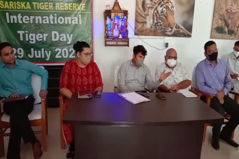 Alwar news , विश्व बाघ दिवस , सरिस्का जंगल , अलवर समाचार,  सरिस्का में कार्यक्रम , world tiger day,  Sariska Jungle , Events in Sariska