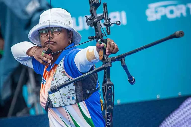 Tokyo Olympics  Deepika Kumari  Ksenia Perova of Russia  Archery  ദീപിക കുമാരി  ടോക്കിയോ ഒളിമ്പിക്‌സ്  പെറോവ കെസീന  അമ്പെയ്‌ത്ത്  ഒളിമ്പിക്‌സ് അമ്പെയ്‌ത്ത്  അതാനു ദാസ്  ഇന്ത്യ ഒളിമ്പിക്‌സ്  India Olympics