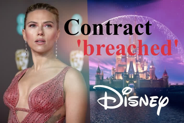 Scarlett Johansson sues Disney