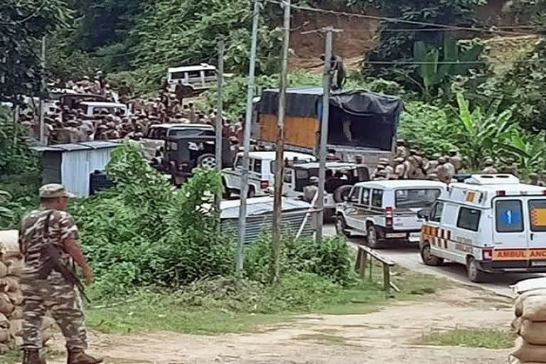 Assam -Mizoram border: Organized blockade on border ends, but truckers refuse to move