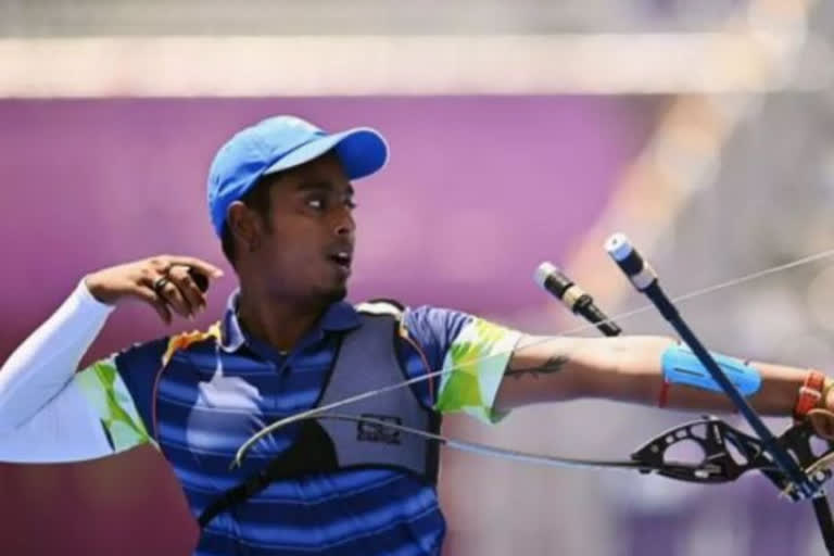 Tokyo Olympics  Atanu Das  Archery  അതാനു ദാസ്  ഒളിമ്പിക്‌സ് വാർത്തകള്‍  ഒളിമ്പിക്‌സ് അമ്പെയ്‌ത്ത്