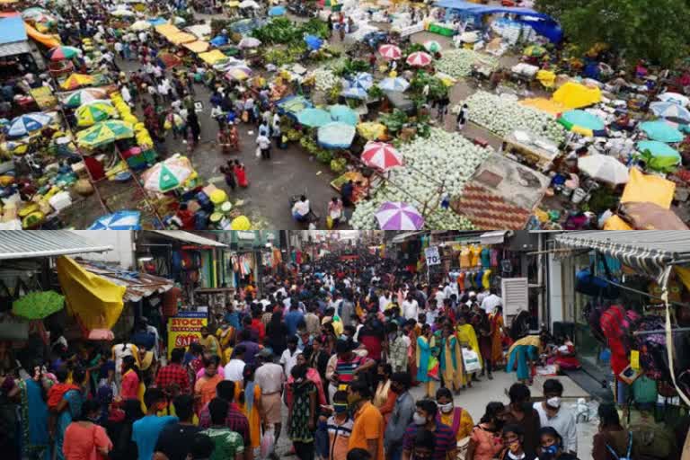 இன்று முதல் அங்காடிகள் செயல்பட தடை