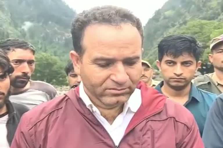 bjp general secretary and former Minister Kishtwar visit dachan