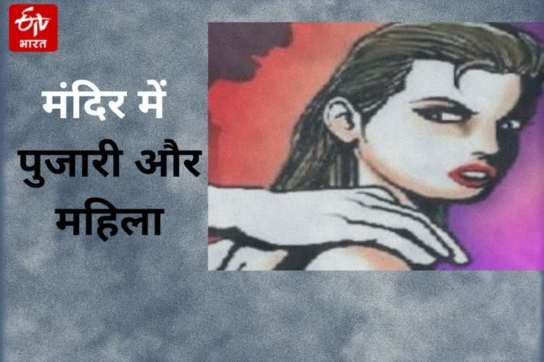 चित्तौड़गढ़ मंदिर केस, priest beating,  obscene act