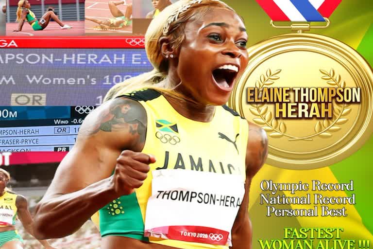 Jamaica's Elaine Thompson