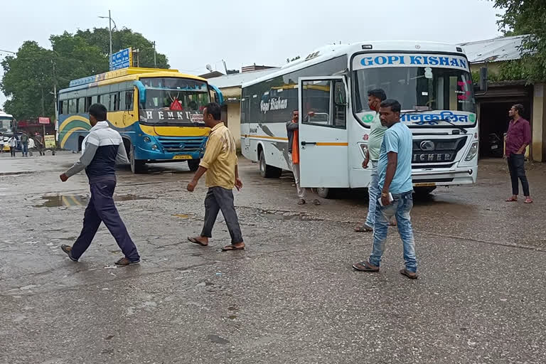 Bus service from Jharkhand to other states started