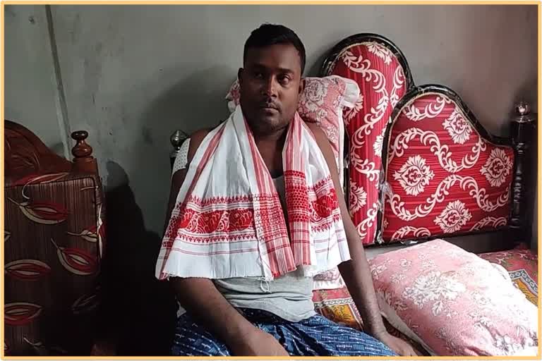 Assam Mizoram conflict injured a driver
