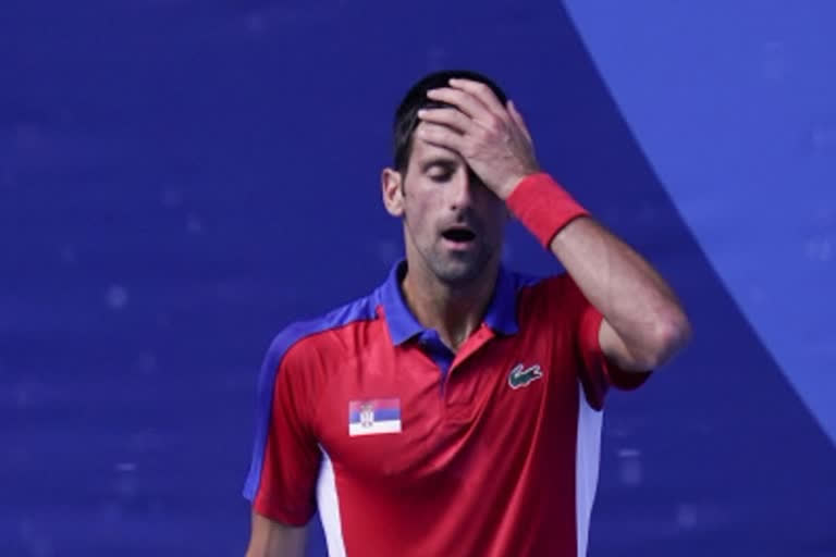 Watch: Novak Djokovic Smashes Racquet, Tosses One Away In Anger At Tokyo Olympics