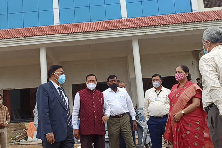 NAAC team inspection of Birsa College khunti