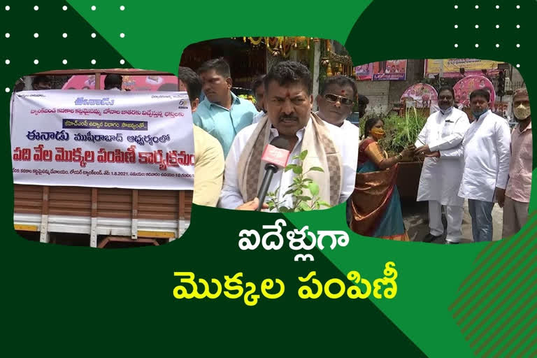 Eenadu-ETV Trees Distribution