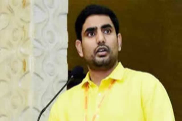 nara lokesh fires on govt over not taken action on dalit murder at nellore