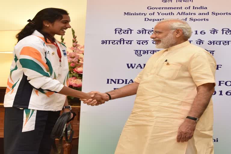 Prime Minister Narendra Modi congratulated PV Sindhu  Prime Minister  Narendra Modi congratulated PV Sindhu  Narendra Modi tweet  PV Sindhu  ഒളിമ്പിക്‌സിൽ വെങ്കലം  സിന്ധുവിന് അഭിനന്ദനവുമായി പ്രധാനമന്ത്രി  പിവി സിന്ധുവിന് അഭിനന്ദനവുമായി പ്രധാനമന്ത്രി  പ്രധാനമന്ത്രി  പ്രധാനമന്ത്രി നരേന്ദ്ര മോദി