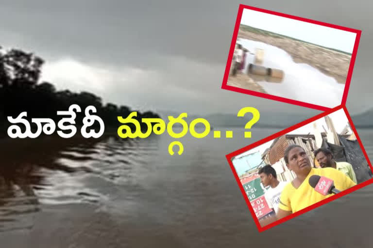 face to face with flood affected area people at vijayawada