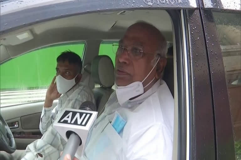 Leader of Opposition Mallikarjun Kharge