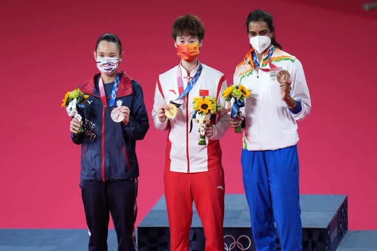 Chinese shuttler Chen Yufei wins Olympic women's singles gold