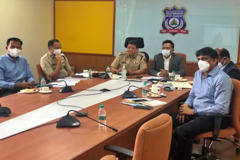 BBMP Commissioner held meeting with police commissioner and DC