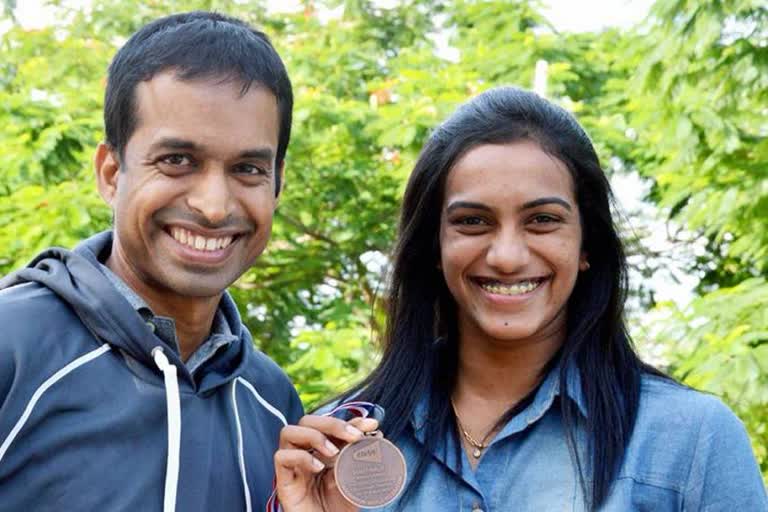 Pullela Gopichand and PV Sindhu