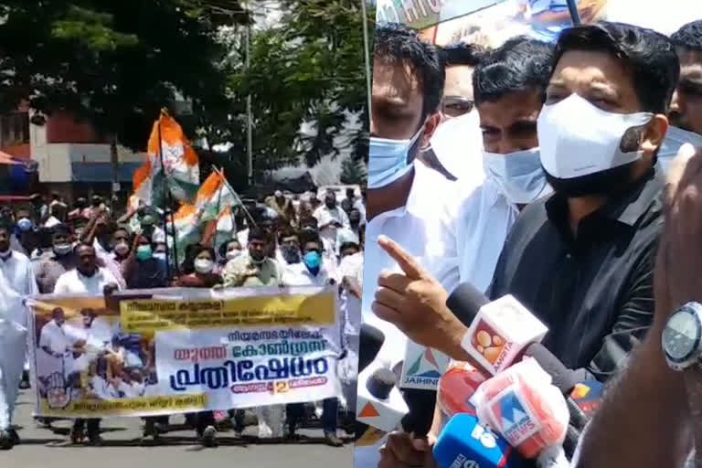 സംവിധാനം പിണറായി  മന്ത്രിയെ സംരക്ഷിക്കേണ്ടത് സി.പി.എമ്മിന്‍റെ ആവശ്യം  പരിഹസിച്ച് ഷാഫി പറമ്പില്‍  തിരുവനന്തപുരം  The direction by Pinarayi CPM wants to protect the minister criticized Shafi Parampil  The direction by Pinarayi  CPM wants to protect the minister  criticized Shafi Parampil  shafi parambil mla  മന്ത്രി വി ശിവന്‍കുട്ടി  മുഖ്യമന്ത്രി പിണറായി വിജയന്‍  ഷാഫി പറമ്പില്‍