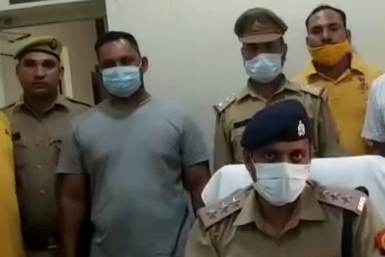 police arrested accused, गाजियाबाद में अपराध