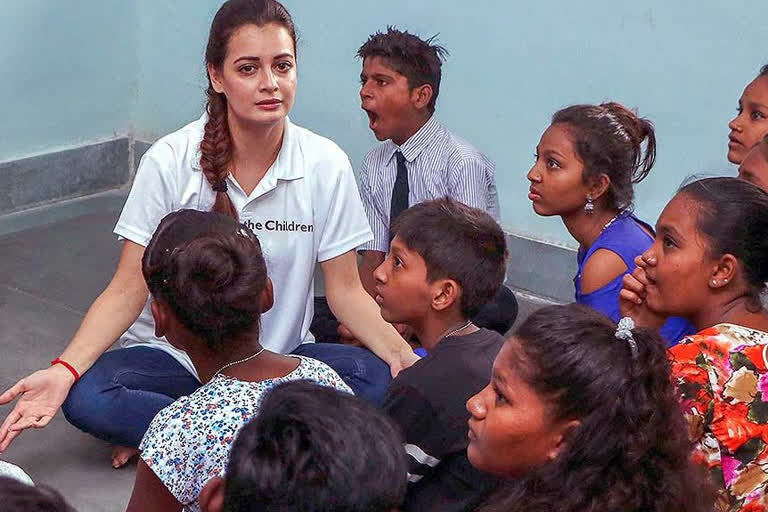 Education for all - Dia mirza posted about her school memory