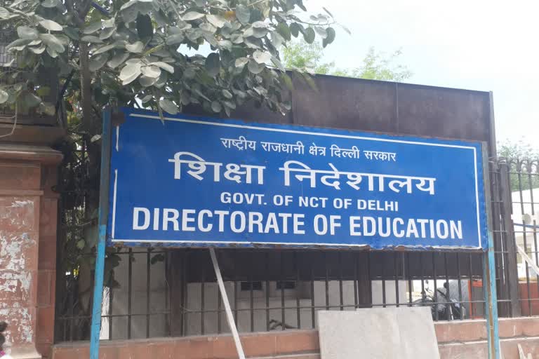 Delhi Directorate of Education issued circular