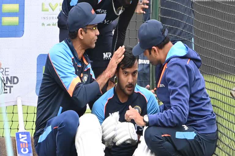 India in England: Opener Agarwal suffers concussion, ruled out of first Test