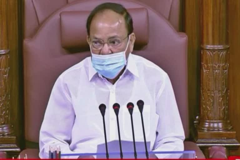 Rajya Sabha Disruptions સામે વૈંકેયા નાયડુની નારાજગી: 'કોઇપણ સભ્ય સંચાલન અંગે નિર્દેશ આપી શકે નહીં'