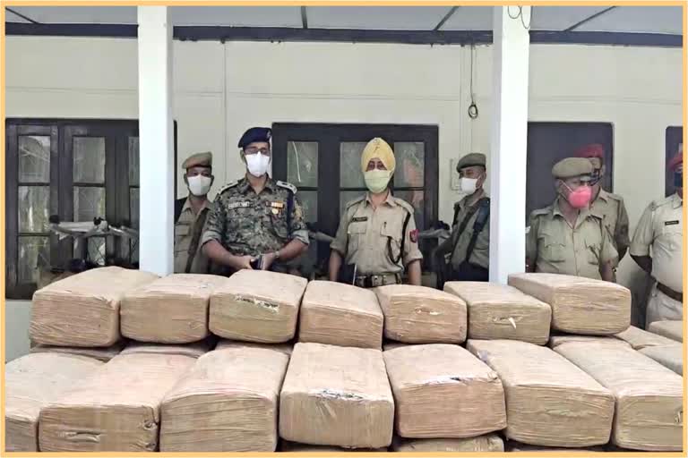 a-huge-amount-of-ganja-seized-at-srirampur