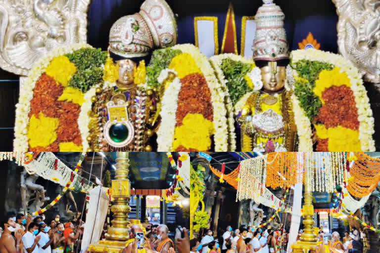 ஸ்ரீவில்லிபுத்தூர் ஆண்டாள் கோயில் ஆடிப்பூர திருவிழா கொடியேற்றத்துடன் தொடக்கம்